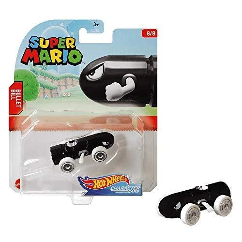 Toy Choo Choo Hot Wheels Gaming Character Car Super Mario 2020 Series-Bullet Bill Vehicle(8/8) 1 Toy Choo Choo Hot Wheels Gaming Character Car Super Mario 2020 Series-Bullet Bill Vehicle(8/8)