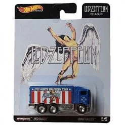 Toy Choo Choo Hot Wheels Hiway Hauler 5/5 Led Zepplin Premium, Blue