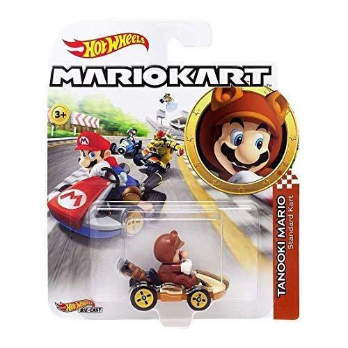 Toy Choo Choo Mattel Hot Wheels Mario Kart Tanooki Mario Standard Kart 1 Toy Choo Choo Mattel Hot Wheels Mario Kart Tanooki Mario Standard Kart
