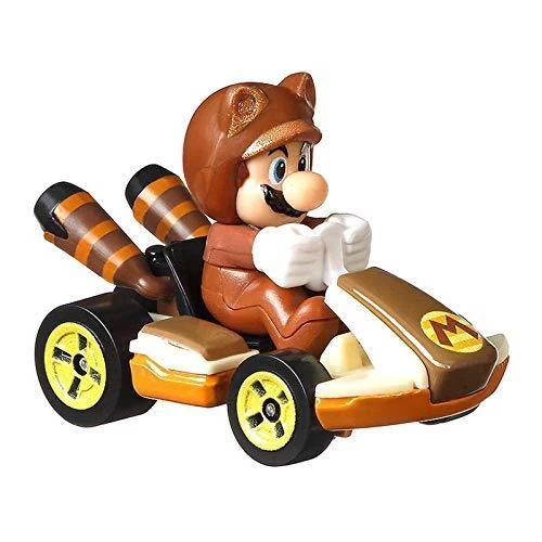Toy Choo Choo Mattel Hot Wheels Mario Kart Tanooki Mario Standard Kart 2 Toy Choo Choo Mattel Hot Wheels Mario Kart Tanooki Mario Standard Kart