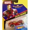 Toy Choo Choo Hot Wheels Marvel Character Car Iron Man (Spiderman: Homecoming Movie Version)