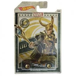 Toy Choo Choo Hot Wheels Marvel Loki Scoopa Di Fuego Green 6/6 1:64 Scale Vehicle