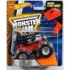 Toy Choo Choo Mattel Hot Wheels Monster Jam 1:64 Scale - Bone Shaker With Stunt Ramp #26 By Hot Wheels