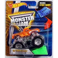 Hot Wheels Monster Jam El Toro Loco With Stunt Ramp #04 1:64 Scale Mattel