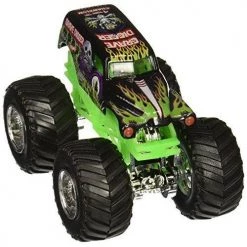 Hot Wheels Monster Jam Grave Digger With Stunt Ramp #05 - 1:64 Scale
