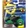 Hot Wheels Monster Jam Bad News Travels Fast Clear Crushers 1:64 Scale Truck With Re-crushable Car Mattel
