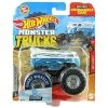 Toy Choo Choo Hot Wheels Monster Trucks 2020 1:64 Scale Truck With Crushable Car #68/75 HW Flames #5/5 VW Volkswagen Drag Bus