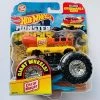 Toy Choo Choo Mattel Hot Wheels Monster Trucks 2020 Giant Wheels 1:64 Scale Oscar Mayer With Crushable Car
