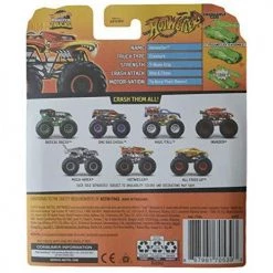 Toy Choo Choo Hot Wheels Monster Trucks Hotweiler Crushable Car, Orange
