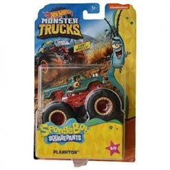 Toy Choo Choo Mattel Hot Wheels Monster Trucks Spongebob Squarepants Plankton 5/5