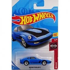 Toy Choo Choo Hot Wheels Nissan Series 5/5 Nissan Fairlady Z 54/250, Blue
