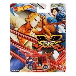 Hot Wheels Pop Culture Bread Box Street Fighter CAPCOM Vega & Chun Le 3/5 Real Riders