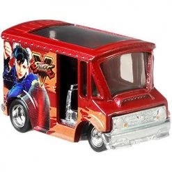 Hot Wheels Pop Culture Bread Box Street Fighter CAPCOM Vega & Chun Le 3/5 Real Riders
