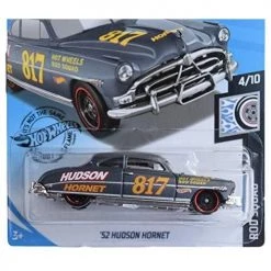 Toy Choo Choo Hot Wheels Rod Squad 4/10 '52 Hudson Hornet 140/250, Gray