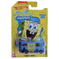 Toy Choo Choo Hot Wheels Spongebob Combat Medic 1/6, Blue Mattel