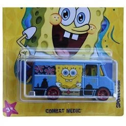 Toy Choo Choo Hot Wheels Spongebob Combat Medic 1/6, Blue Mattel