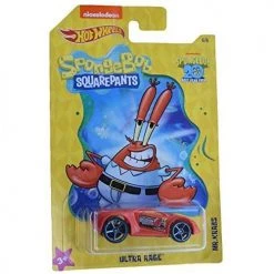 Hot Wheels SpongeBob Squarepants Mr. Krabs Ultra Rage 6/6 Red