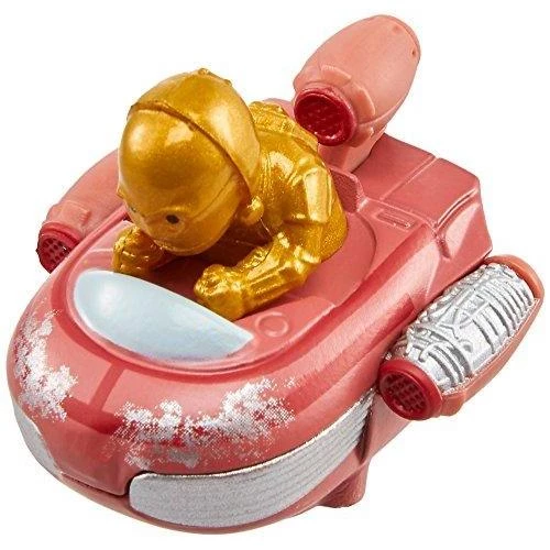 Hot Wheels Star Wars Battle Rollers C-3PO Landspeeder Vehicle 1 Hot Wheels Star Wars Battle Rollers C-3PO Landspeeder Vehicle
