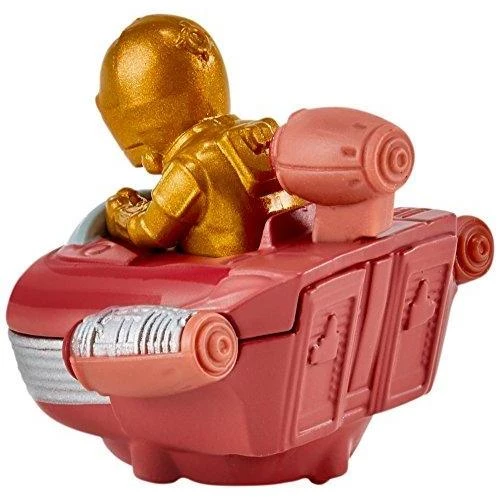Hot Wheels Star Wars Battle Rollers C-3PO Landspeeder Vehicle 5 Hot Wheels Star Wars Battle Rollers C-3PO Landspeeder Vehicle