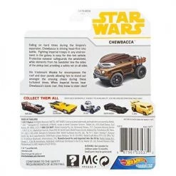 Toy Choo Choo Hot Wheels Star Wars Chewbacca, Vehicle Mattel