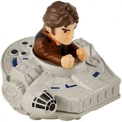 Toy Choo Choo Hot Wheels Star Wars Han Solo Millennium Falcon, Vehicle Mattel
