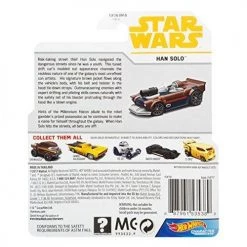 Toy Choo Choo Hot Wheels Star Wars Han Solo - Solo First Appearance Character Cars
