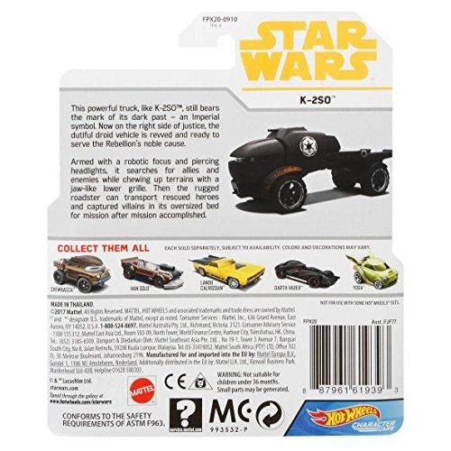 Toy Choo Choo Hot Wheels Star Wars K-2SO, Vehicle 4 Toy Choo Choo Hot Wheels Star Wars K-2SO, Vehicle