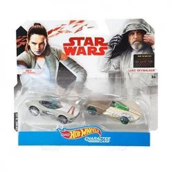 Toy Choo Choo Hot Wheels Star Wars Rey, Jedi Training & Luke Skywalker