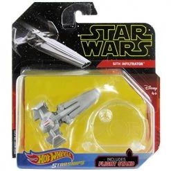 Toy Choo Choo Hot Wheels Star Wars Starships Sith Infiltrator Mattel