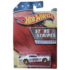 Hot Wheels Stars & Stripes Series '68 Mercury Cougar 10/10, White