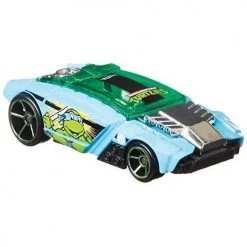 Toy Choo Choo Mattel Hot Wheels TMNT Leonardo Rogue Hog 1/5, Blue