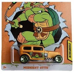 Toy Choo Choo Hot Wheels TMNT Midnight Otto 2/5, Yellow