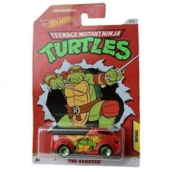 Toy Choo Choo Mattel Hot Wheels TMNT Raphael The Vanster 4/5, Red