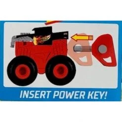 Toy Choo Choo Hot Wheels 2019 Monster Trucks Mini Mystery Box - Includes Power Key, Truck And 2 Stickers! Mattel