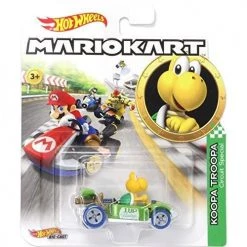 Toy Choo Choo Hot Wheels Character Cars Mario Kart Koopa Troopa Die-cast 1/64 Scale Circuit Special