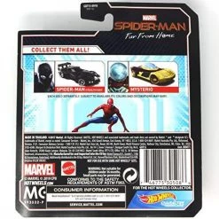 Toy Choo Choo Hot Wheels Character Cars Marvel Spider-Man Far From Home Stealth Suit First Appearance