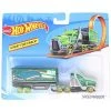 Toy Choo Choo Hot Wheels Great For Track Speed Hauler, Green