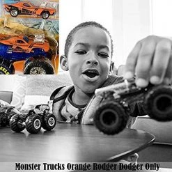 Toy Choo Choo Hot Wheels Monster Trucks 2020 With Free Diecast Car, Orange Rodger Dodger 1:64 Scale 9 Toy Choo Choo Hot Wheels Monster Trucks 2020 With Free Diecast Car, Orange Rodger Dodger 1:64 Scale