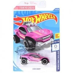 Toy Choo Choo Mattel Hot Wheels Olympic Games Tokyo 2020 10/10 Beach Volleyball Dune Daddy, Pink 205/250, Treasure Hunt