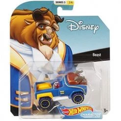 Toy Choo Choo Hot Wheels Pop Culture Beauty & The Beast Hot Wheels Disney Character Cars Diecast Car 1:64 Scale