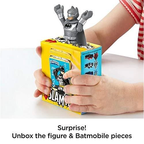Toy Choo Choo Fisher-Price IMAGINEXT DC SLAMMERS Batmobile 2 Toy Choo Choo Fisher-Price IMAGINEXT DC SLAMMERS Batmobile
