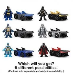 Toy Choo Choo Fisher-Price IMAGINEXT DC SLAMMERS Batmobile 5 Toy Choo Choo Fisher-Price IMAGINEXT DC SLAMMERS Batmobile