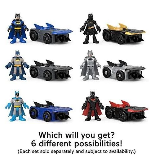 Toy Choo Choo Fisher-Price IMAGINEXT DC SLAMMERS Batmobile 3 Toy Choo Choo Fisher-Price IMAGINEXT DC SLAMMERS Batmobile