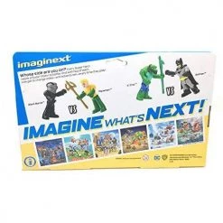 Toy Choo Choo Imaginext DC Super Heroes & Super Villains: Batman, Black Manta, Killer Croc & Aquaman DC Comics