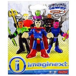 Toy Choo Choo Imaginext Sinestro DC Series 2 Blind Bag 2.5" Fisher-Price