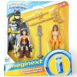 Imaginext DC Super Friends Wonder Woman & The Cheetah 2.75 Inch Action Figures