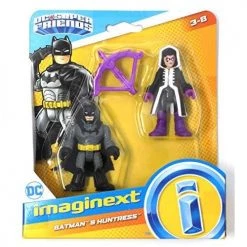 Toy Choo Choo Imaginext Super Friends Batman And Huntress, 2.5 Inch Figures