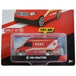 Toy Choo Choo Jada Hero Patrol Lights & Sounds VW Crafter, Red