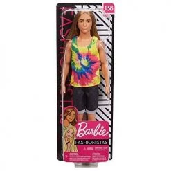 Mattel Barbie Fashionistas Ken Doll With Long Blonde Hair