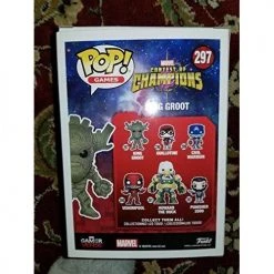 Toy Choo Choo Funko Pop! King Groot Glow In The Dark Conquest Of Champions 297 Gameverse Target